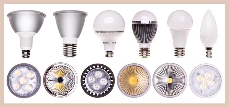 انواع لامپ‌های ال ای دی