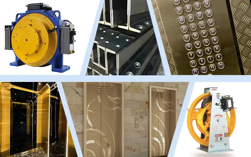  فروش مستقیم قطعات و محصولات آسانسور