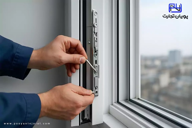 نصب درب و پنجره دوجداره UPVC