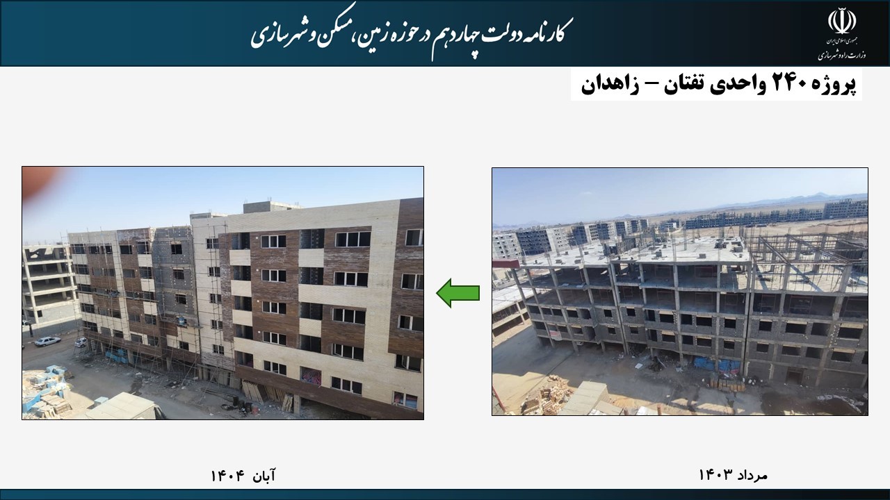 پروژه 240 واحدی تفتان