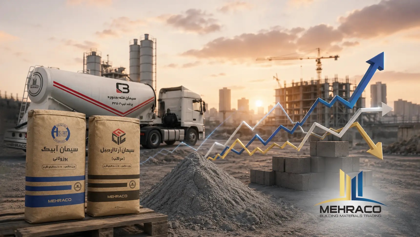 عوامل موثر بر قیمت سیمان