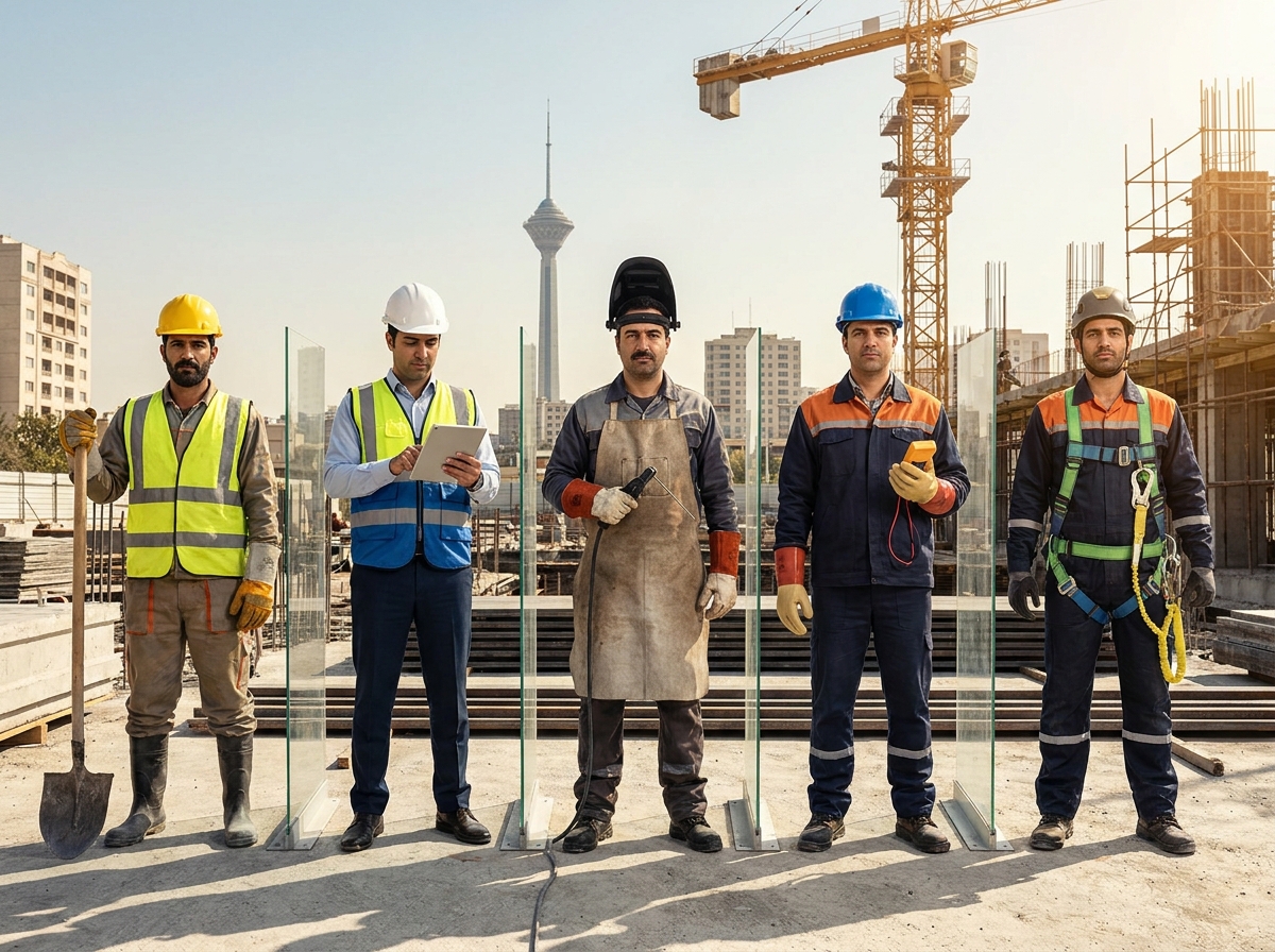 چک‌لیست تجهیزات بر اساس نقش نیروهای اجرایی