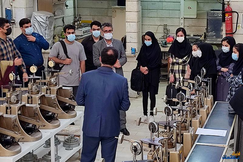 بازدید دانشجویان دانشگاه تهران از شرکت آزمایشگاه فنی خاک