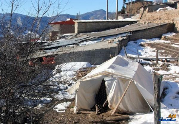 چادرنشینی در سوز سرمای زمستان!