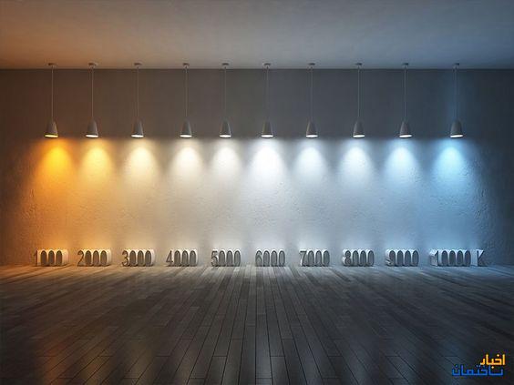 انتخاب رنگ نور مناسب برای مکان های مختلف