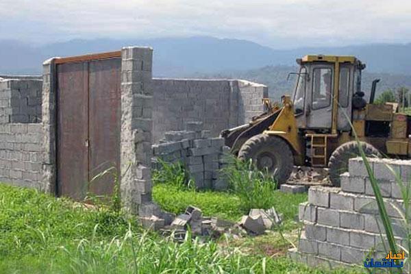 تخریب 80 بنای غیرمجاز در سنندج تخریب 80 بنای غیرمجاز در سنندج
