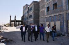 بازدید از بیمارستان در حال ساخت شهر جدید گلبهار