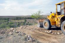 تفکیک غیرقانونی زمین در شهرستان هیدج