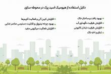 هیومیک اسید پرک در بام سبز | بهبود رشد گیاه و حفظ رطوبت خاک در لنداسکیپ پایدار