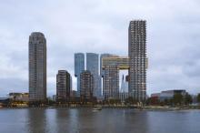 برج های دوقلوی The Sax با الهام از ساکسیفون