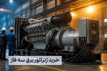 خرید ژنراتور برق سه فاز | راهنمای انتخاب دیزل ژنراتور برای پروژه‌های صنعتی