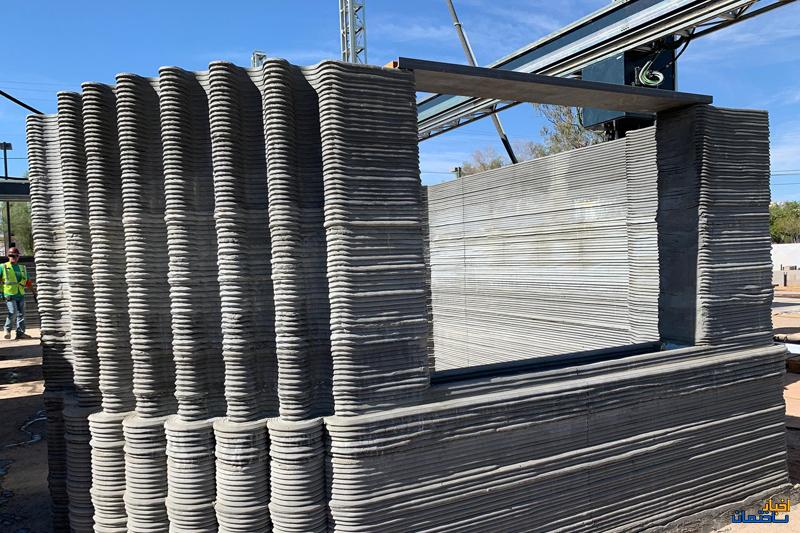 نوآوری جدید در چاپ سه‌بُعدی خانه های بتنی