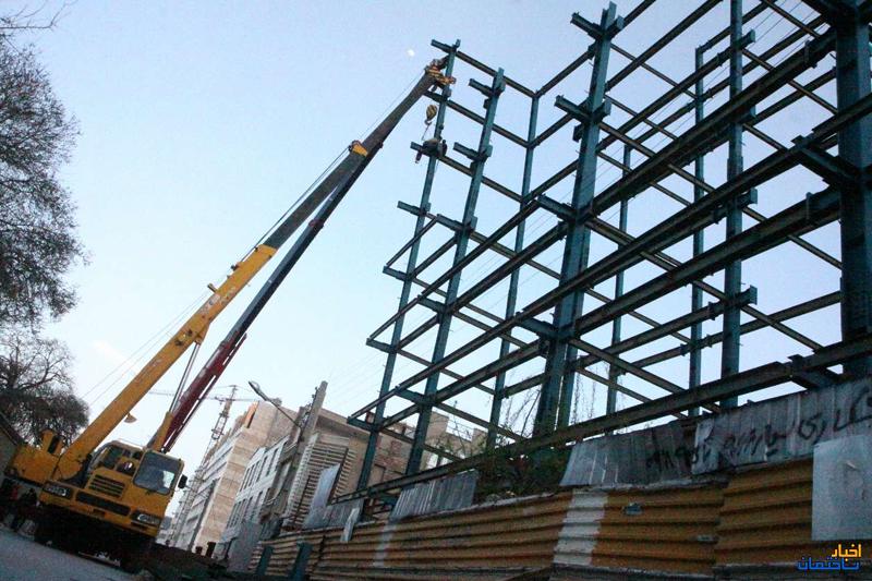 کاهش 75 درصدی ظرفیت تولید سازه های فولادی در پی جنگ