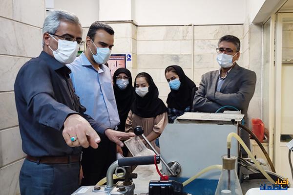 بازدید جمعی از دانشجویان دانشکده زمین شناسی دانشگاه تهران از شرکت آزمایشگاه فنی خاک